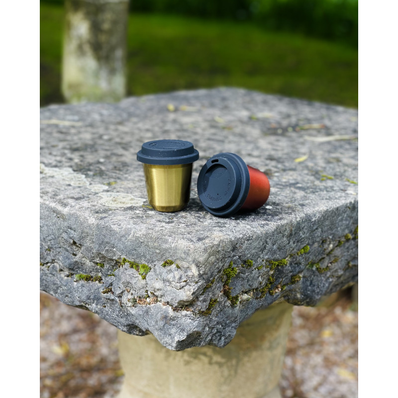 Kubek 80 ml CZERWONY METALIC